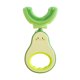 thumbnail image 1 of Cepillos de dientes de silicona en forma de U extraíbles Limpieza de los cepillos de limpieza del cuidado del bote Fuente de salud para el baño Viajar Verde 2-6 edades seitruly CE011414-02, 1 of 7