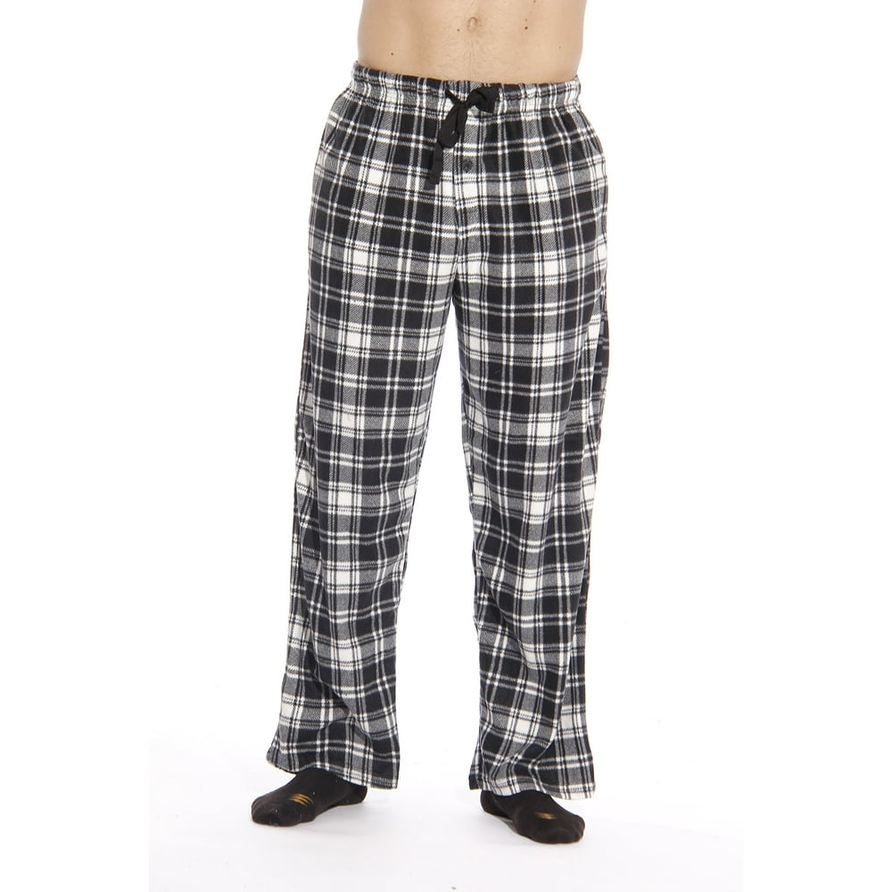 black and white plaid pants
