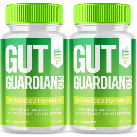 Gut Guardian Pro Gut Health Pills Advanced Formula Digestion Support 120 Capsules