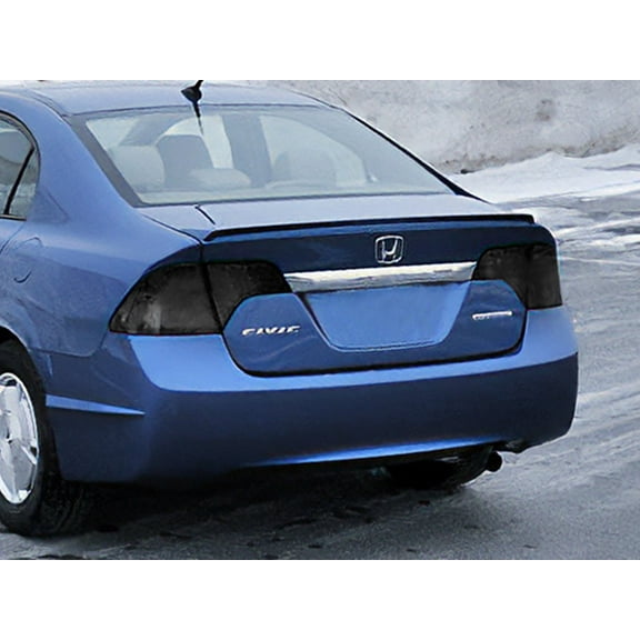 Rvinyl Tail Light Tint Covers Compatible with Honda Civic 2006-2011 (Sedan) - Matte Smoke
