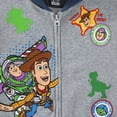 thumbnail image 3 of Disney Toy Story Woody Buzz Lightyear Zip-Up Hoodie (Boys), Sizes 2T-6, 3 of 5