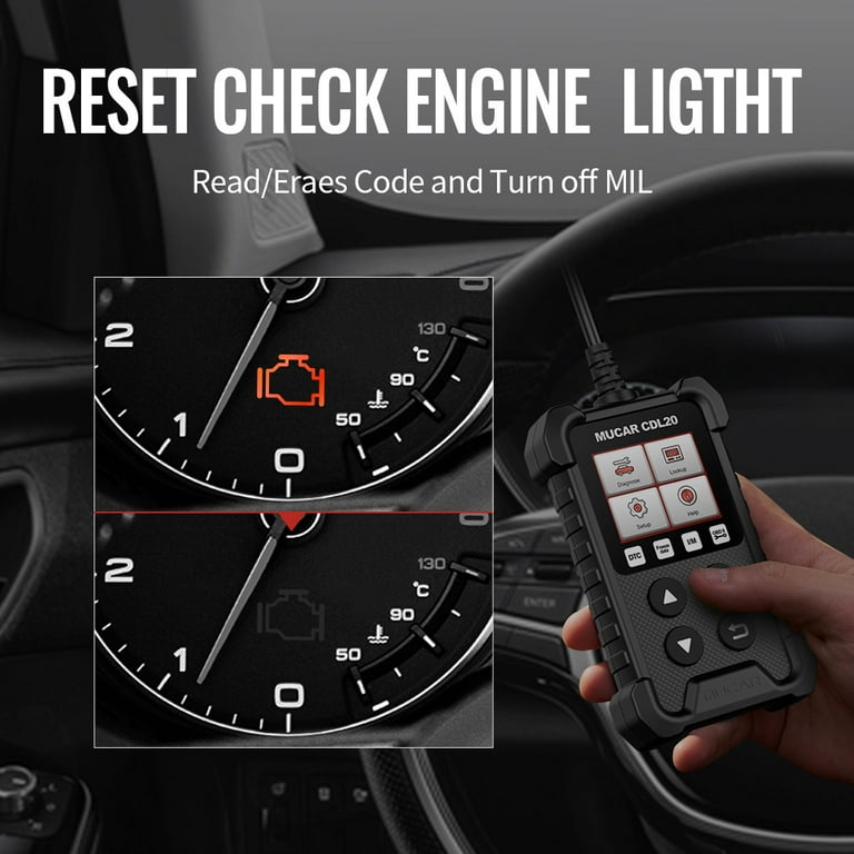 mucar CDL20 Diagnosi Auto Tutte Autodiagnosi OBD2/ EOBD con