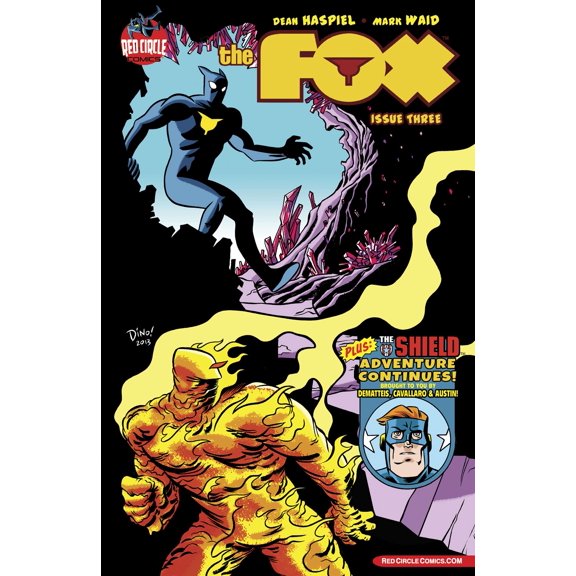 The Fox #3 VF ; Red Circle Comic Book