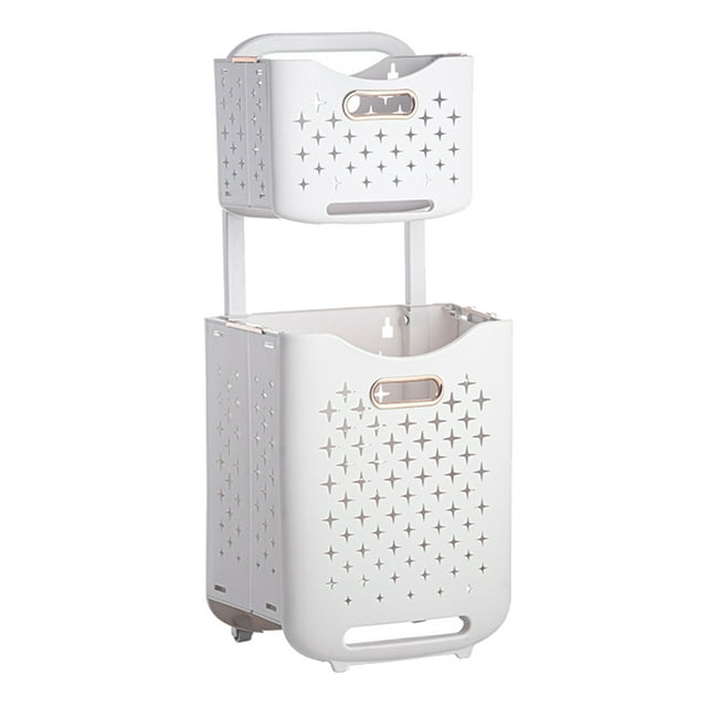 Laundry Basket,Collapsible Laundry Basket Portable Clothes Storage Basket Clothes Hamper Breakthrough Technology