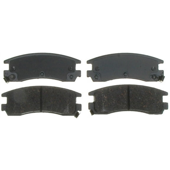 ACDelco 14D714CH Disc Brake Pad Set Fits select: 2000-2005 BUICK LESABRE, 2004 CADILLAC PROFESSIONAL CHASSIS
