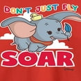 thumbnail image 3 of Disney Dumbo Animated - Don't Just Fly; Soar - Toddler & Youth Long Sleeve Graphic T-Shirt, 3 of 5