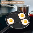 thumbnail image 3 of 1pc Egg Frying Pan 6-grid Multi Egg Cooking Pan Kitchen Hamburg Making Mold, 3 of 8