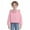 r-285Pink1, variant on MEZZALL Kids Girls Coat Hooded Jacket Child Windproof Zipper Outwear Long Sleeve Outerwear Solid Color Coats Winter Stylish Streetwear