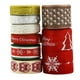 thumbnail image 2 of 9 Piezas de 2 Yardas de Cintas de Grosgrain Navideñas Surtidas para Decoración de Manualidades DIY, 2 of 6