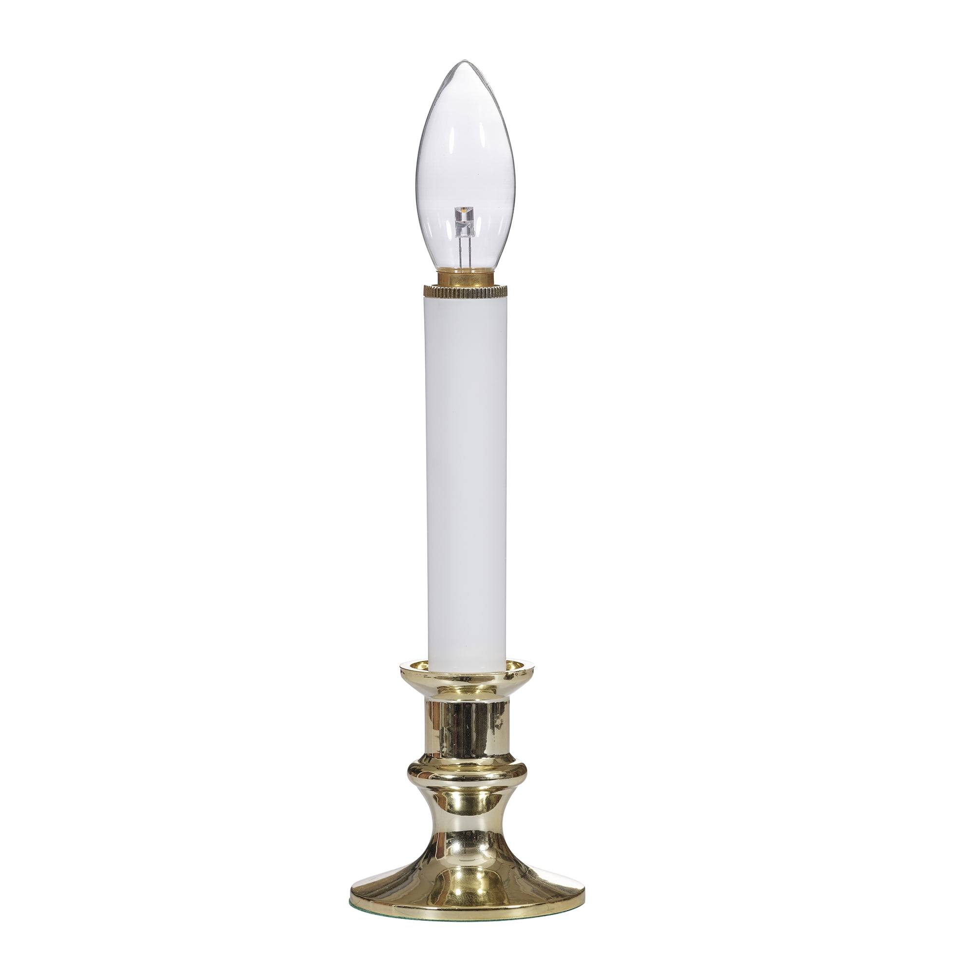 Indoor Battery-Operated LED Candle Lamp, Warm White, by Holiday Time