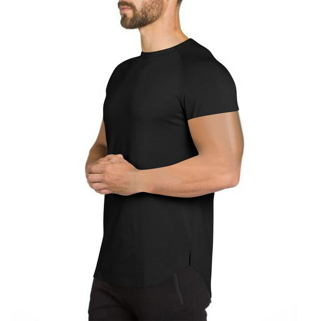 pstuiky camisetas para hombre, Camisas deportivas de manga corta con cuello redondo y secado rápido para hombre camisetas de hombre m