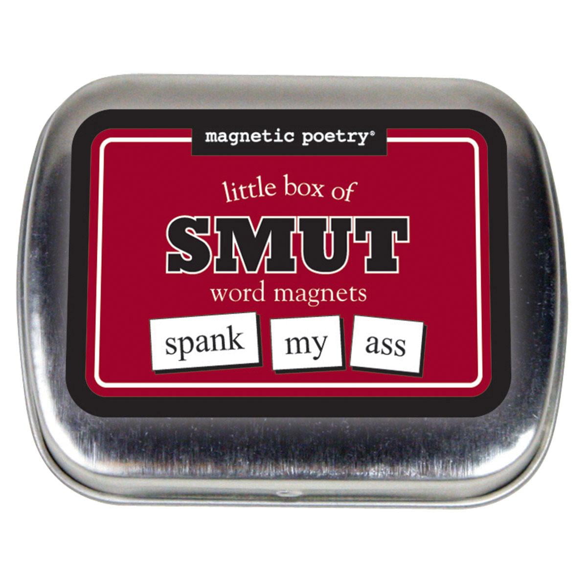 poetry little box of smut kit words for refrigerator