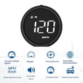 thumbnail image 4 of Universal Car G1 Smart Digital Gauge Sistema GPS Pantalla frontal de coche multifunción Alarma de exceso de velocidad inteligente (negro), 4 of 5