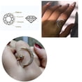 thumbnail image 4 of OHOIOLLA Anillo Dorado De Para Mujer Con Acabado Exquisito Y Cómodo, 4 of 8
