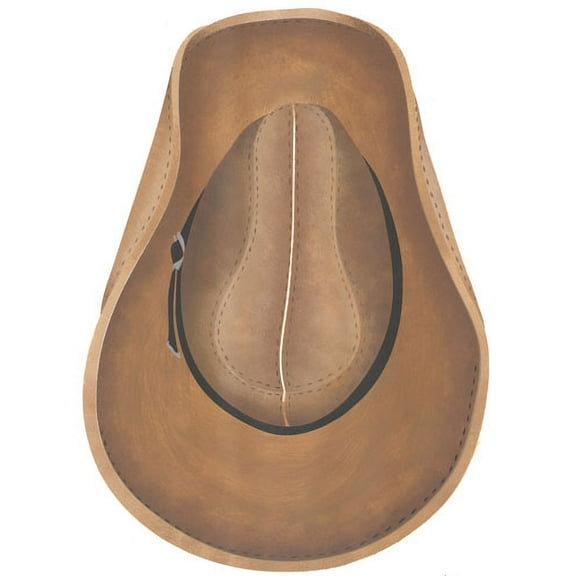 Cowboy Hat Wall Stencil - DEE662 by DeeSigns