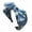 Blue, variant on Clearance! Hontri A Headband Clearance under $5, Ladies Summer Bow Dot Headband Print Hairband Beach Hair Accessories On Sale