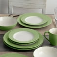 thumbnail image 4 of Noritake Colorwave Apple 16-Piece Rim Dinnerware Set, Service for 4, 4 of 7