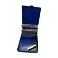 thumbnail image 2 of Caja de cabeza de perforación Accesorio portátil Profesional Servido metal Conveniente Cabeza de perforación Organizador de caja de índice para taller 11CMX15CMX3CM, 2 of 8