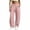 Pink, variant on Iroehba Pants for Women Solid Wide Leg Sweatpants Drawstring Mid Waist Trousers Roomy Built In Side Pockets, Loose Bottoms for Outside Walks