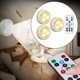 thumbnail image 3 of 3 piezas debajo de iluminación del pequeña sa RGB inalámbrico LED Puck luces accesorios de iluminación para escalera armario Dorado Colco Debajo de la luz del gabinete, 3 of 8