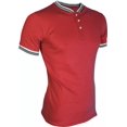 thumbnail image 2 of Playera Manga Corta Con Botones Karhim Para Hombre A106, 2 of 7
