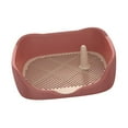 thumbnail image 2 of Inodoro para perros jinwen Soporte para almohadilla de entrenamiento Rojo grande, 2 of 8