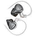 thumbnail image 2 of Auricular CCA CSN Auriculares internos con reducción de ruido Auriculares portátiles compatibles con Bluetooth de 3,5 mm, gris, sin micrófono Inevent EL003193-03, 2 of 7