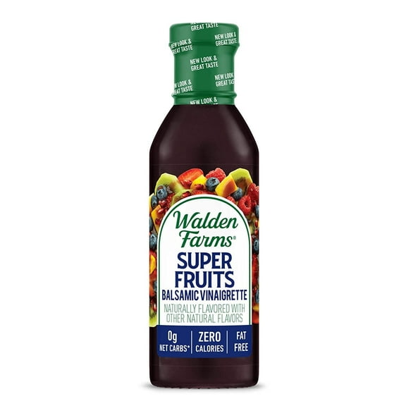 Walden Farms Super Fruits Balsamic Vinaigrette -- 12 fl oz Pack of 3