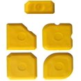 thumbnail image 1 of SM Professional 5-Piece Spatula Set for Perfect Joints - Yellow, 1 of 5