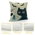 thumbnail image 4 of Halloween Pillow Covers Ghost Outdoor Fall Halloween Decorations Indoor Decorative Throw Pillows Cases for Home Room Couch Decor, 4 of 5