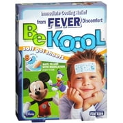 Be Koool Gel Sheets For Kids Fever 4 Each (Pack of 3)