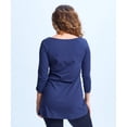 thumbnail image 2 of Shirin Side Zip Ruched Tunic, 2 of 3