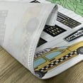 thumbnail image 5 of Ambesonne Hipster Place Mats Set of 4, Big Apple Hot Dog, Standard Size, Multicolor, 5 of 6