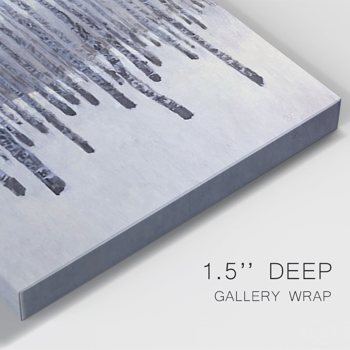 Bare Trees in Winter II Premium Gallery Wrapped Canvas - Ready to Hang