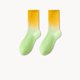 thumbnail image 1 of Calcetines unisex degradados de media pantorrilla, calcetines deportivos coloridos para mujer, calcetines de nailon, 1 of 3