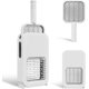 thumbnail image 1 of Matamoscas eléctrico recargable por USB, mini raqueta exterminadora de insectos 2 en 1 y lámpara antimosquitos, matamoscas eléctrico con protección de 3 capas, 1 of 5