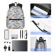 thumbnail image 4 of Easygdp Cute Sloth Mochila Casual para Portátil, Mochila para Escuela, Viajes, Negocios, 4 of 6