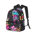 thumbnail image 2 of Lsque Cat Icecream Classic Casual Backpack - Large Capacity Water-Resistant Backpack for School, Work, Travel, and Outdoor Activities, 2 of 8