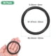 thumbnail image 3 of Uxcell 30-Pack Aros para Atrapasueños, Aros Redondos de Plástico de 2.4 Pulgadas para DIY de Corona de Boda Negra 0.24 Pulgadas, 3 of 6
