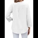 thumbnail image 5 of Blusa Informal con Cuello en V para Mujer, con Ojales, Bordada y Hueca, Ideal para Playa y Vestir. M, 5 of 10
