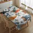 thumbnail image 2 of Multicolor Christmas Gnome Pattern Rectangle Tablecloth 60"x84",Waterproof Polyester Rectangle Table Cloth, Wipeable Spillproof Polyester Tablecloth for Dining, Camping, Indoor and Outdoor, 2 of 5