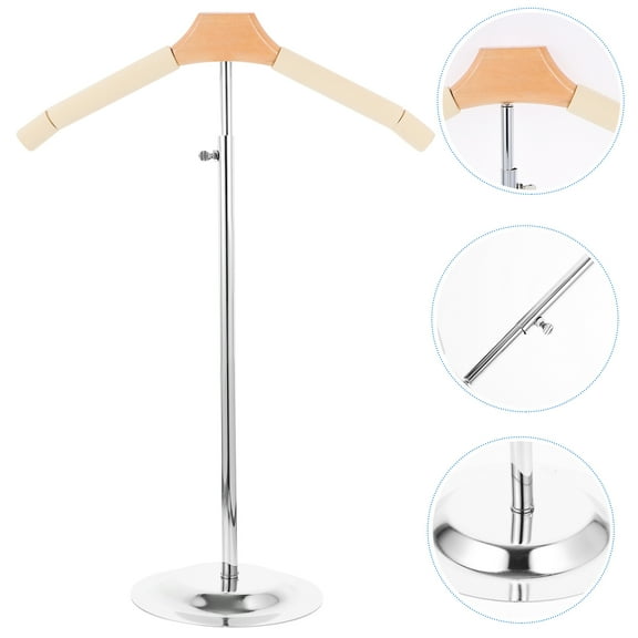 WORGEOUS  Clothing Rack Portable Garment Coat Hanger Hangers Clothes Hanging