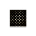 thumbnail image 1 of Yuarrent Adhesivo de mosaico artesanal, calcomanías impermeables gruesas, papel tapiz de cocina a prueba de aceite, restaurante contra Decoración del hogar Geometría de oro negro 20, 1 of 6