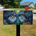 thumbnail image 3 of Happy Halloween Spooky Gnomes Short Mailbox Cover,Magnetic 18x21 Inch Mailbox Wrap Water Proof Reusable Halloween Post Letter Box Covers for Yard Farmhouse Decorative, 3 of 5