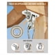 thumbnail image 2 of Kit de Colgadores Resistentes para Columpios de Porche, con Tornillos y Pernos para Patio, Yoga, Asientos, Interiores y Exteriores. A Presión., 2 of 5