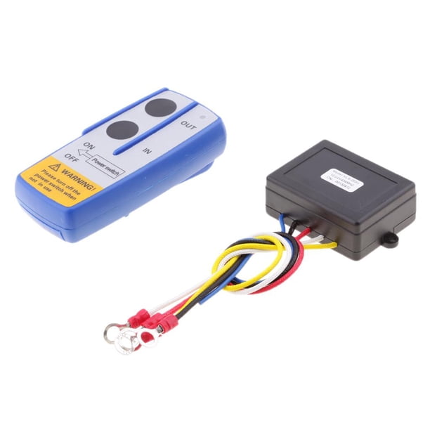 Kit De Conversión De Interruptor De Receptor Remoto De Cabrestante Inalámbrico UTV SUV Para Automóvil KLS-203 Macarena Receptor remoto de cabrestante