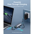 thumbnail image 4 of Hub USB C Baseus 7 en 1 con HDMI 4K @60Hz, 3 USB-A, PD de 100 W, 4 of 7