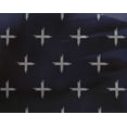 thumbnail image 4 of oneOone Georgette Viscose Fabric Plus Sign Kasuri Print Sewing Fabric BTY 42 Inch Wide, 4 of 4