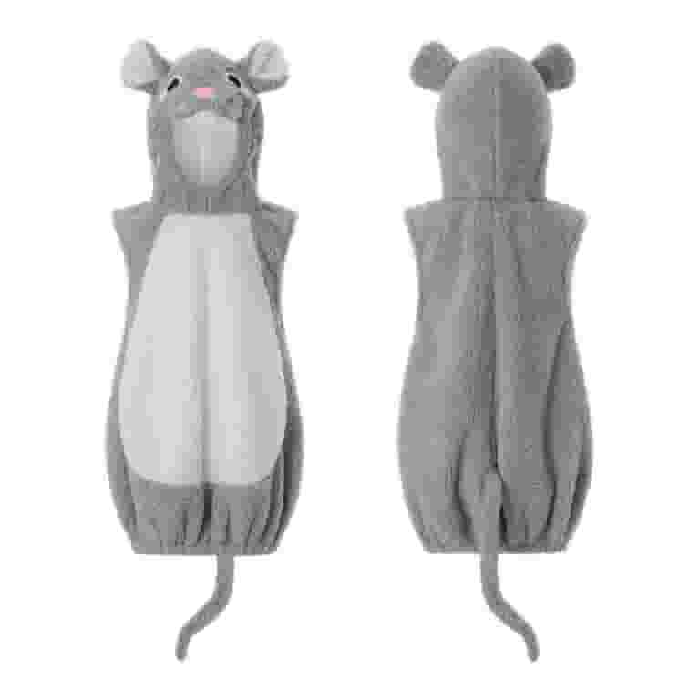 Mouse Plush White Boys Costume Mouse Plush White Boys Costume