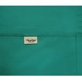 thumbnail image 5 of VargottomSolid CottonValancesRod PocketValancesFor WindowsCurtain Toppers One Panel,56x18 Inches, Teal Green, 5 of 7